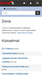 Mobile Screenshot of doria.fi